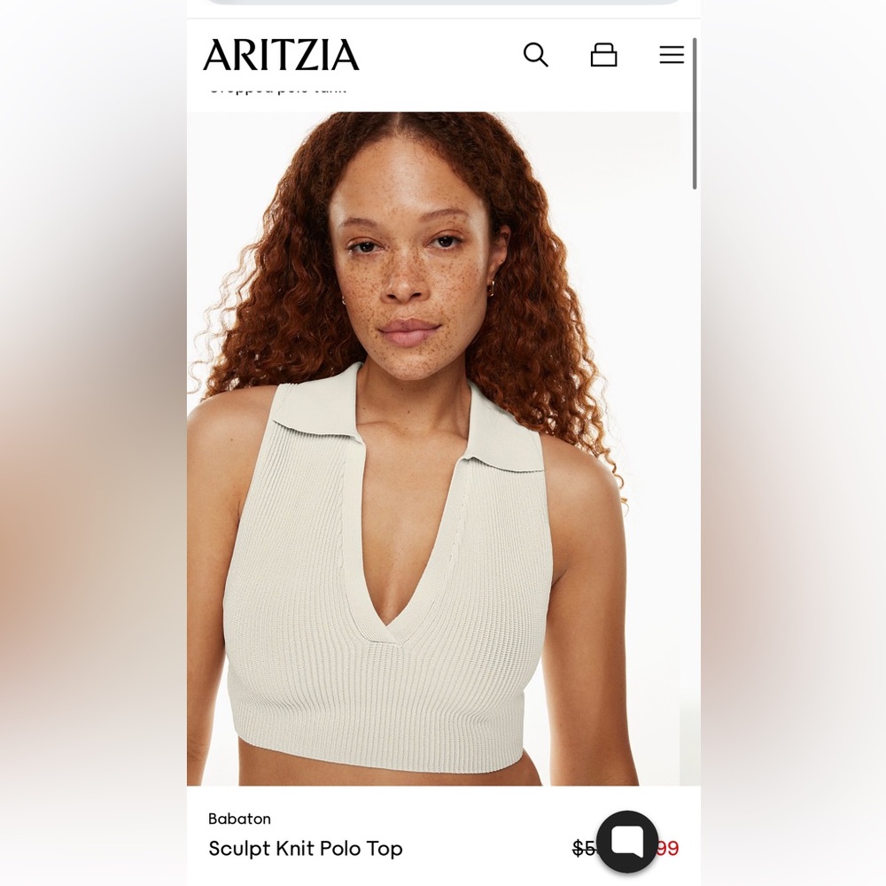 Babaton Sculpt Knit Polo Top